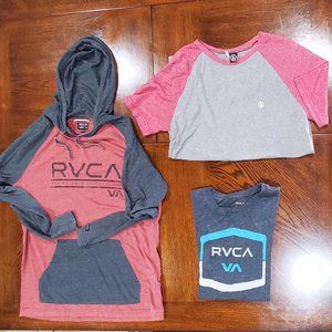 Men's size Medium RVCA & Volcom - Lot of 3